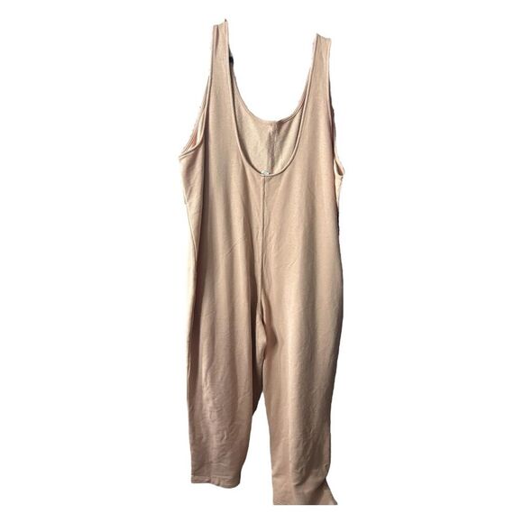 Old Navy Sleeveless Loose Marled Fleece Lounge Jumpsuit Size XXL - Picture 4 of 12